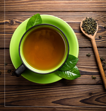 Té verde para desayunar