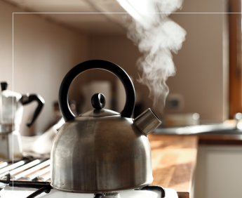 Preparación del té - temperatura